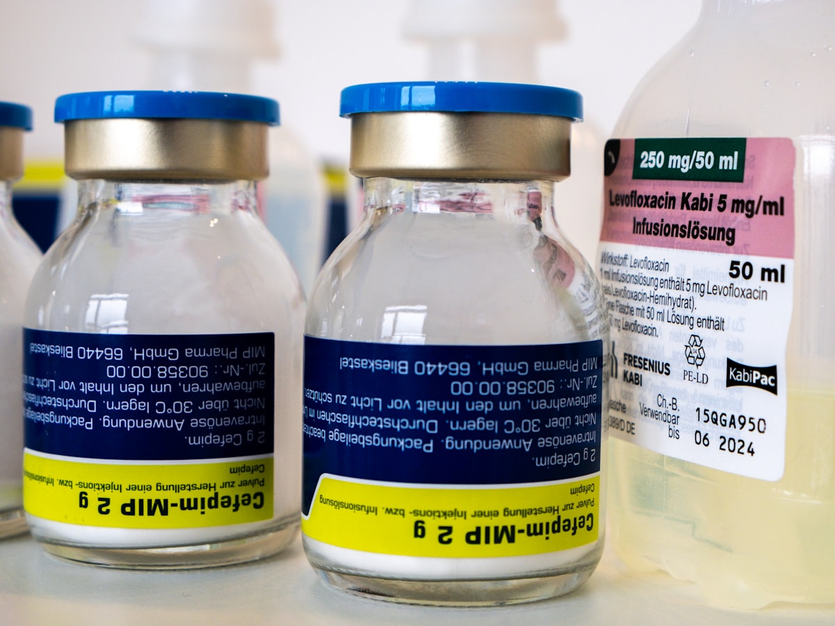 Specialist fertility medication prepared for dispensing